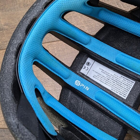 POC Omne Air SPIN Bike Helmet - Large Matte Black Cycling Biking - Picture 8 of 10